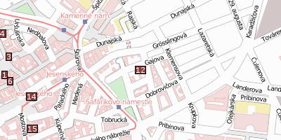 St. Elisabeth  Stadtplan