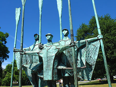 Foto Denkmal auf dem Altonaer Balkon - Hamburg