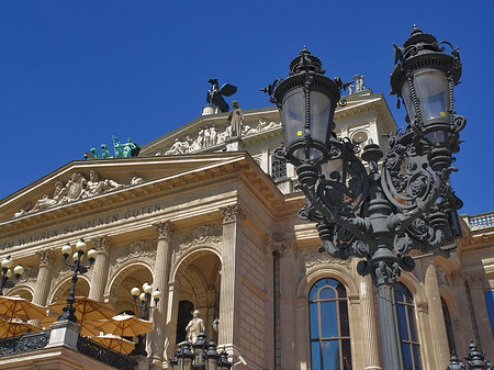Alte Oper mit Laterne Fotos