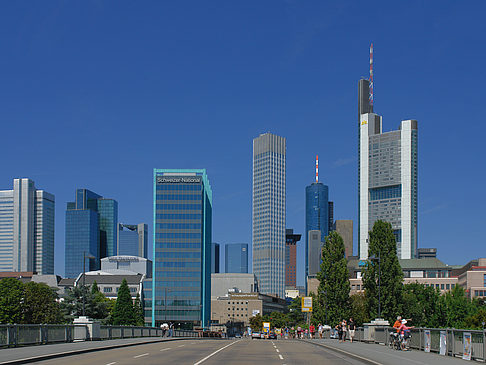 Skyline von Frankfurt Fotos
