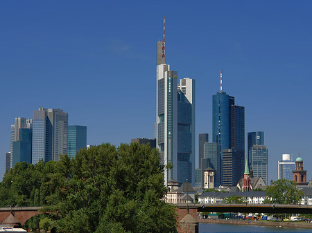 Foto Skyline von Frankfurt - Frankfurt am Main
