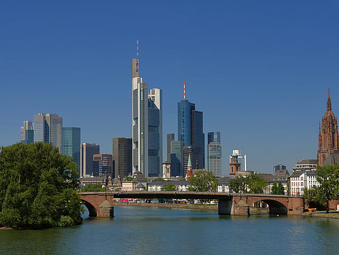 Skyline von Frankfurt Foto 