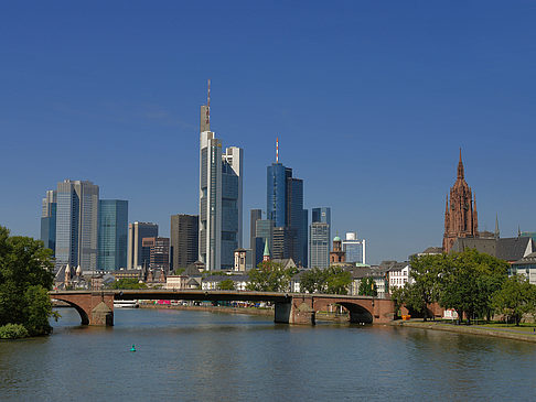 Skyline von Frankfurt Fotos