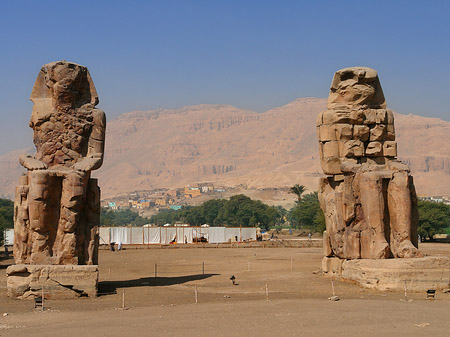 Foto Kolosse von Memnon - Luxor