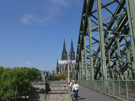 Fotos Hohenzollernbrücke beim Kölner Dom | Köln