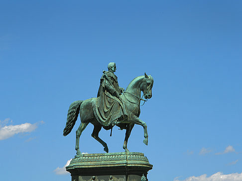 Foto König-Johann-Statue - Dresden